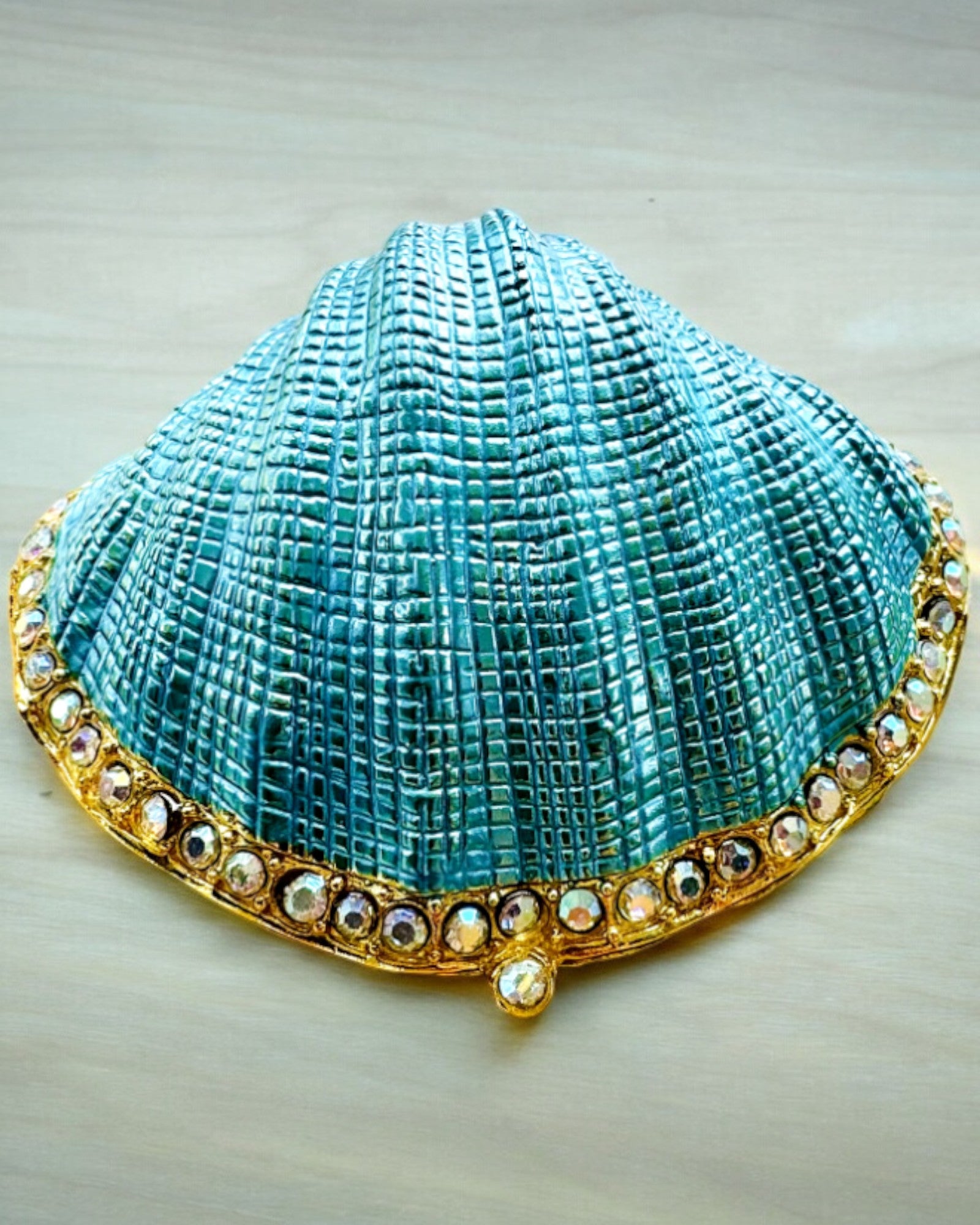 Skarbiec Wspomnień Muszelka - Cofre para Joias com possibilidade de personalização com gravação, presente