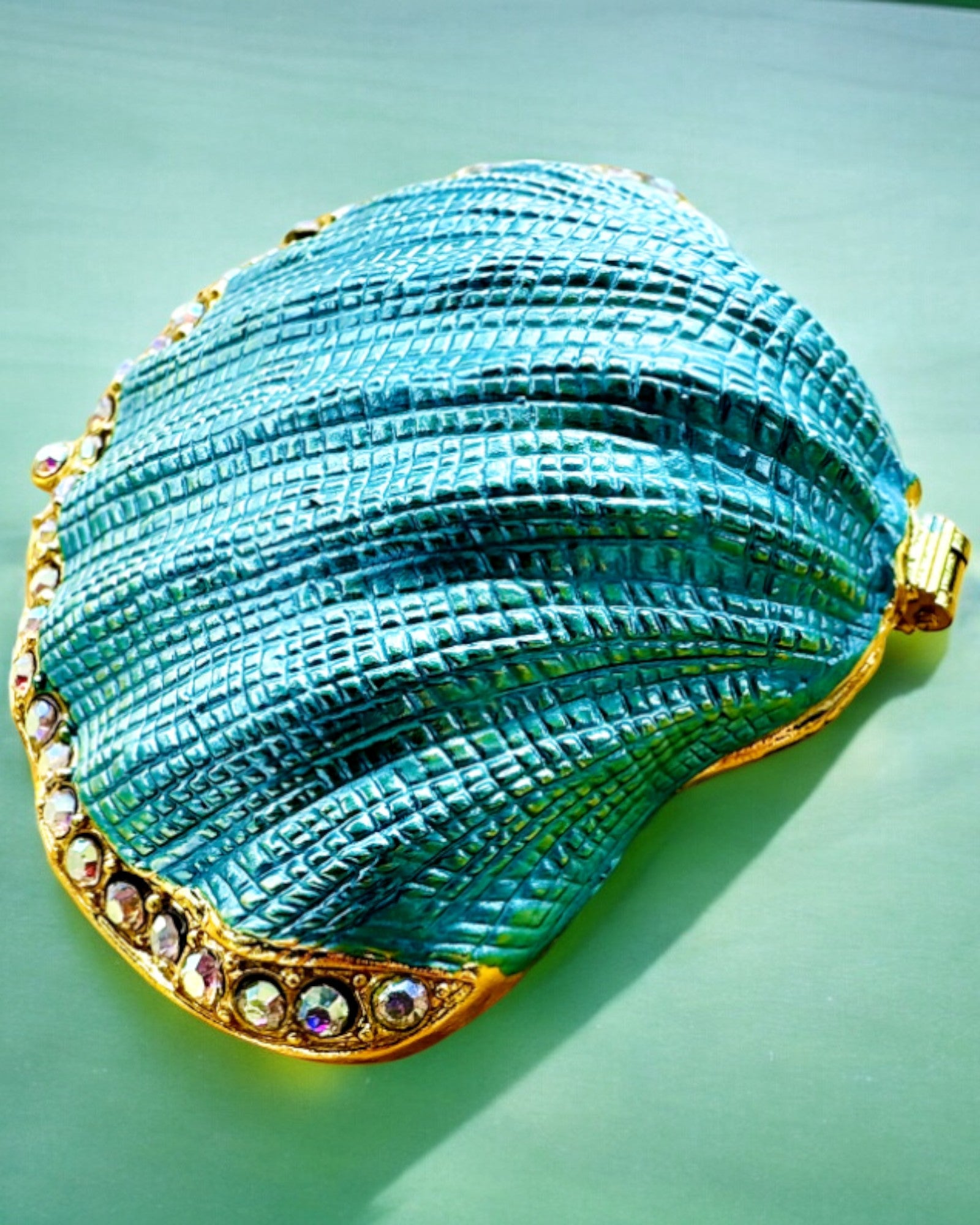 Skarbiec Wspomnień Muszelka - Cofre para Joias com possibilidade de personalização com gravação, presente