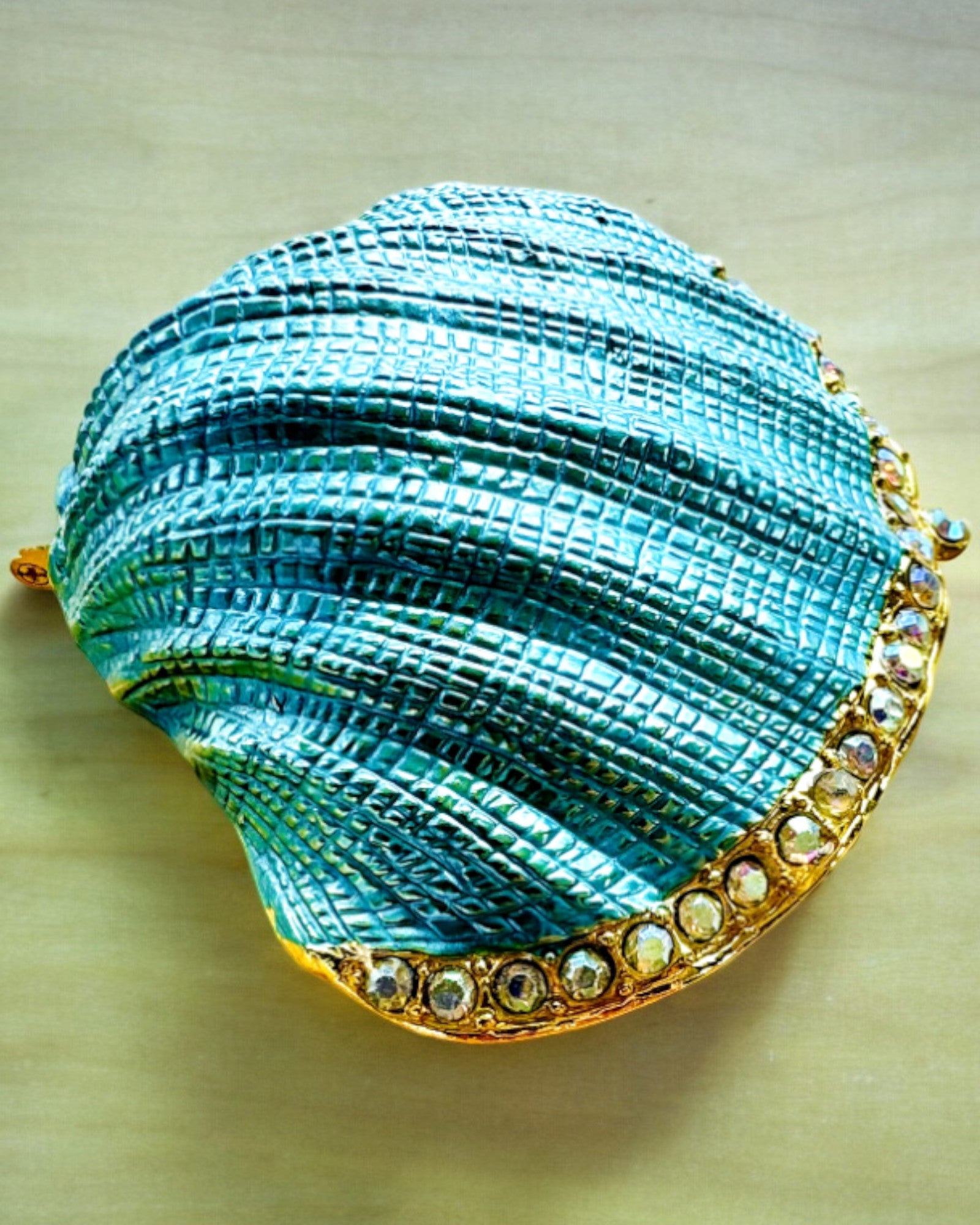 Skarbiec Wspomnień Muszelka - Cofre para Joias com possibilidade de personalização com gravação, presente