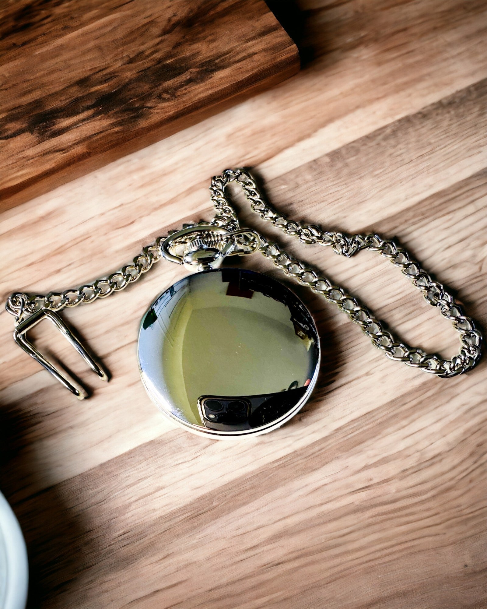 Relógio de Bolso Estilo Vintage com Possibilidade de Gravação