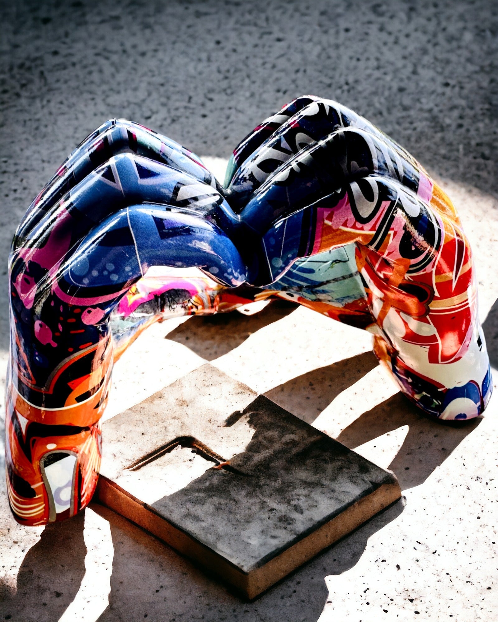 Figura decorativa Colorido Suporte Decorativo ArtBrace - possibilidade de personalização com gravação, para presente