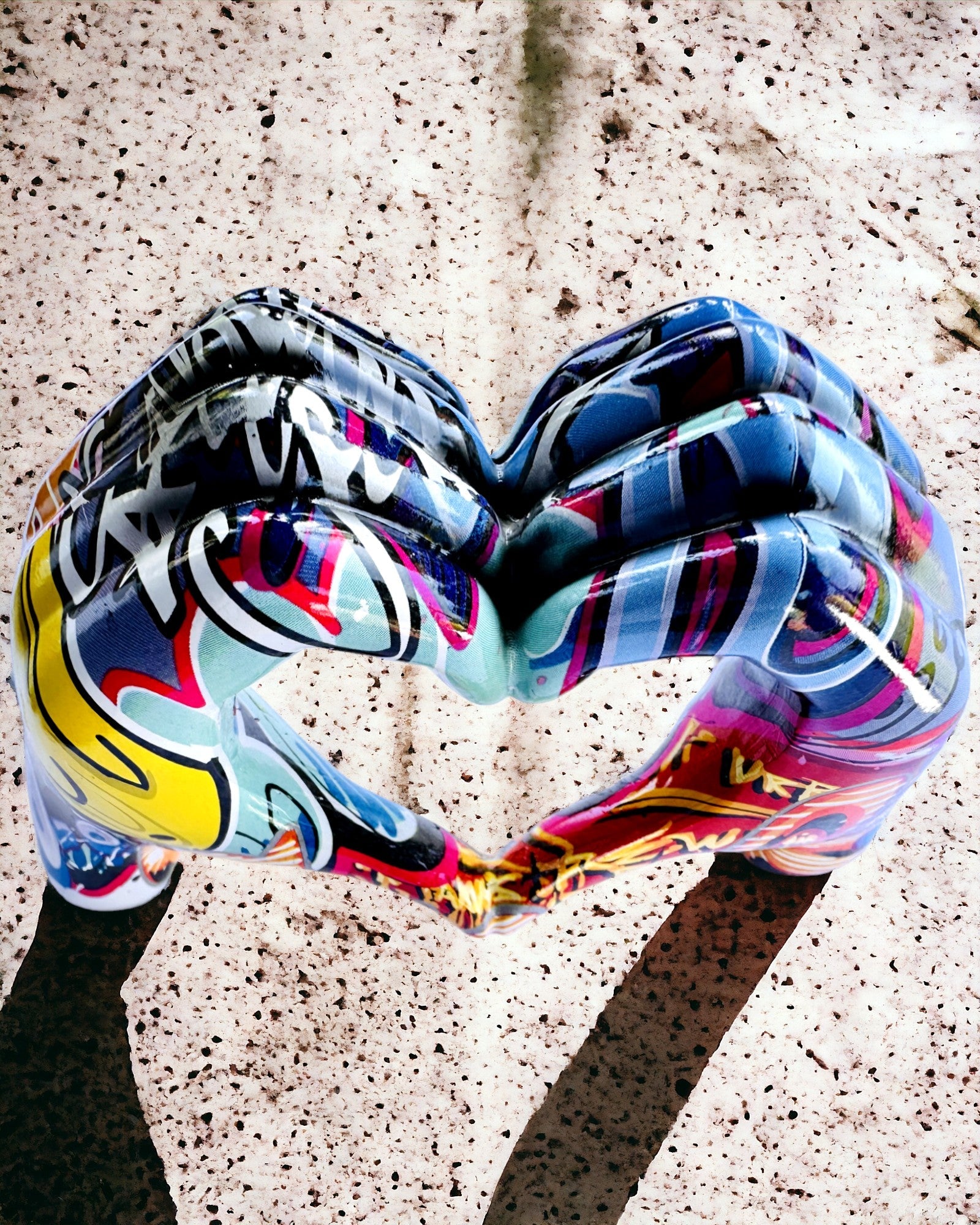 Figura decorativa Colorido Suporte Decorativo ArtBrace - possibilidade de personalização com gravação, para presente