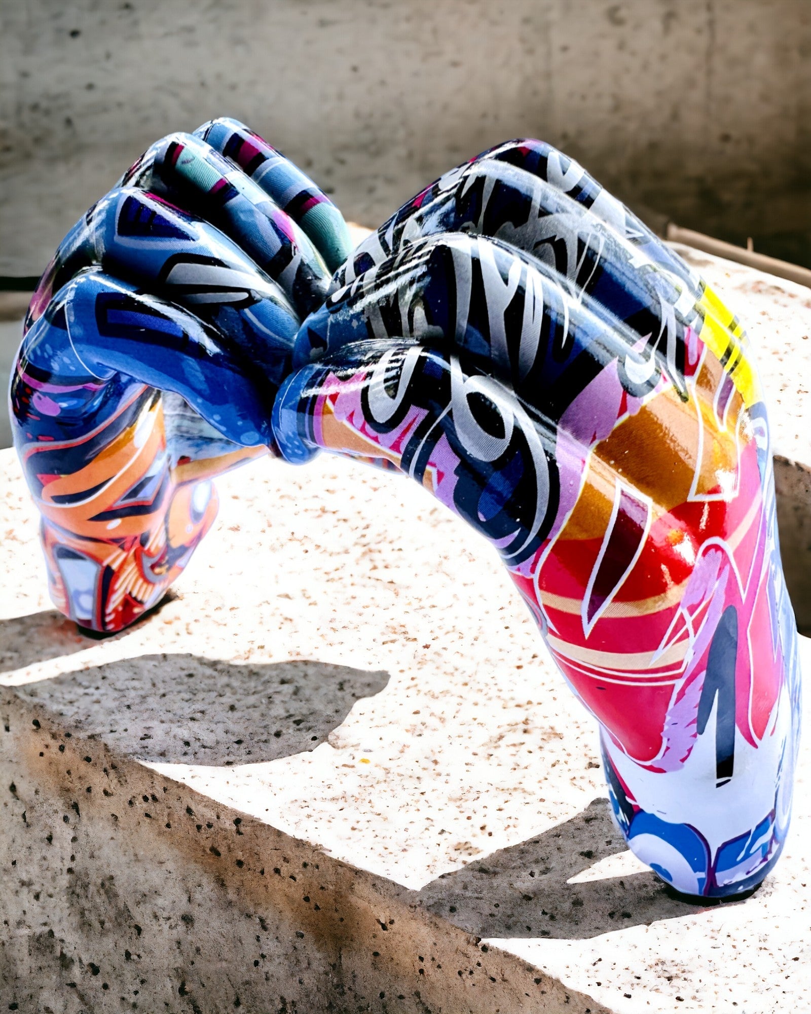 Figura decorativa Colorido Suporte Decorativo ArtBrace - possibilidade de personalização com gravação, para presente