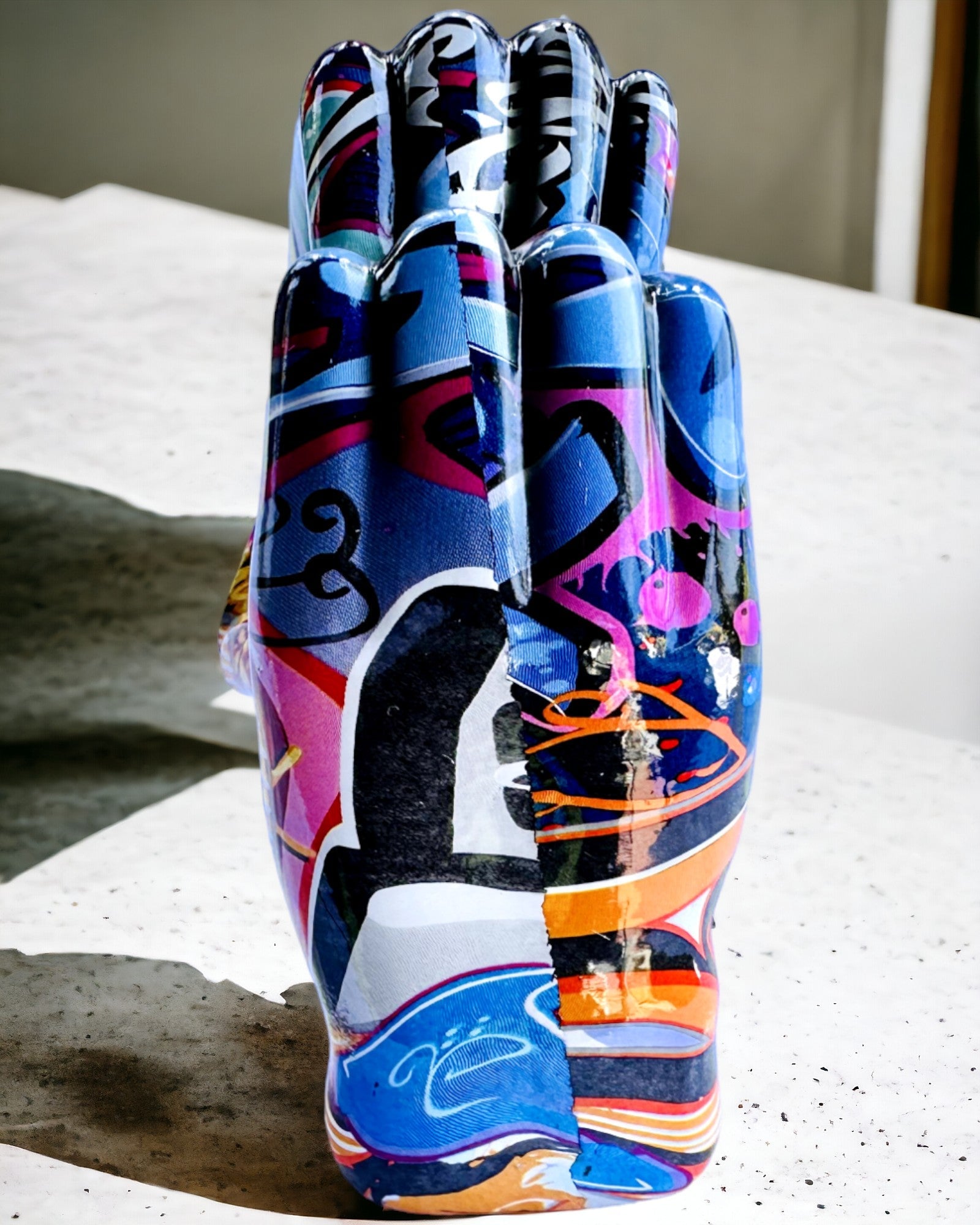 Figura decorativa Colorido Suporte Decorativo ArtBrace - possibilidade de personalização com gravação, para presente