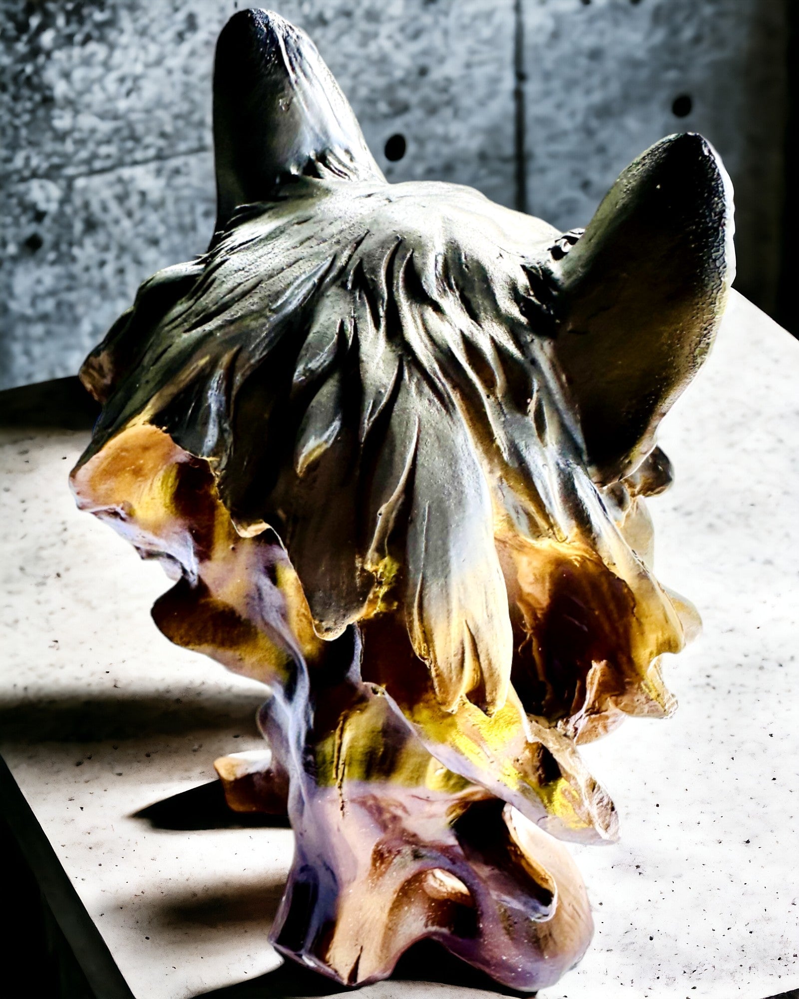 "Wilczy Duch" – Estatueta Decorativa com possibilidade de personalização com gravação, para presente