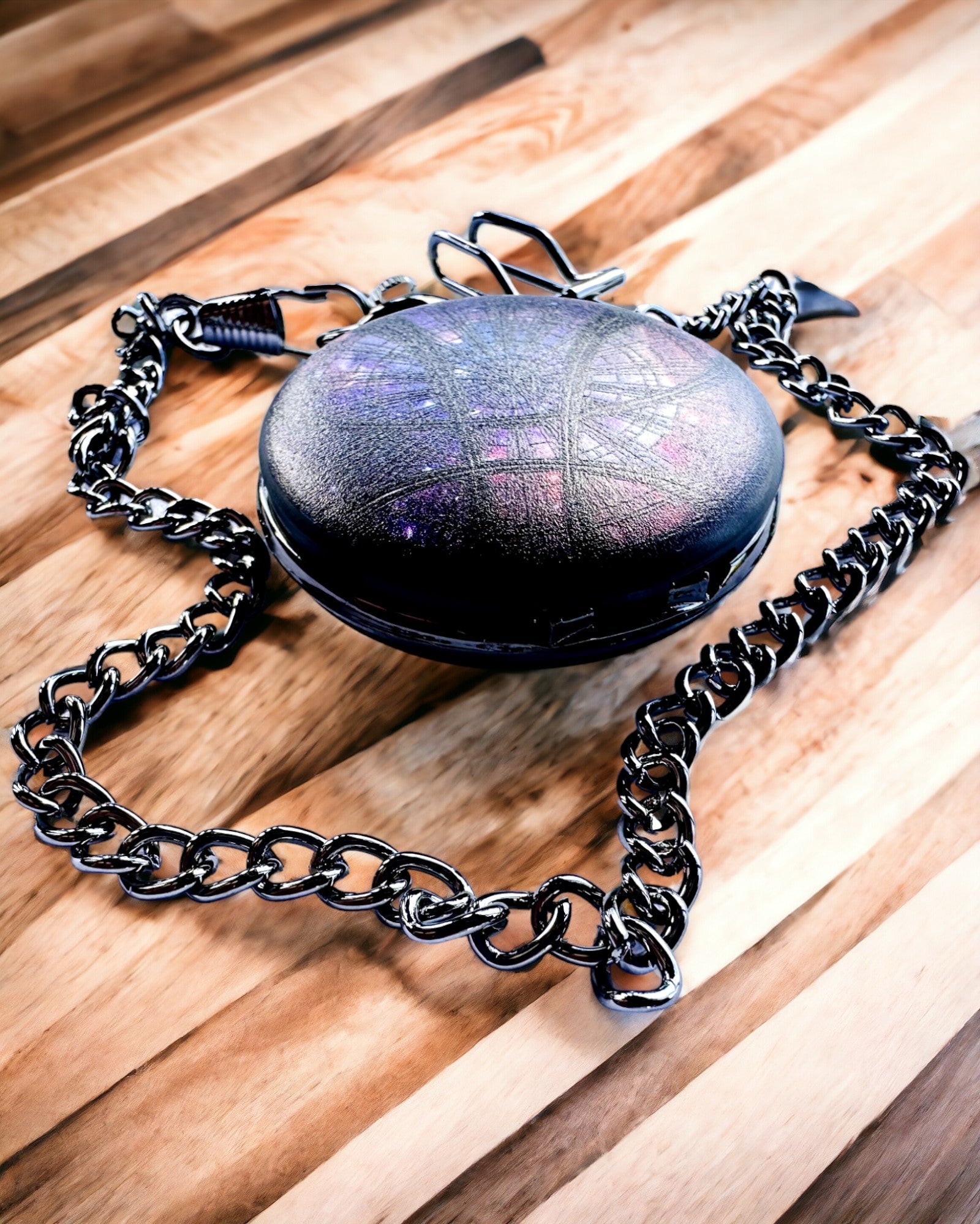 Relógio de Bolso "Galactic Vision" com Possibilidade de Gravação, presente personalizado