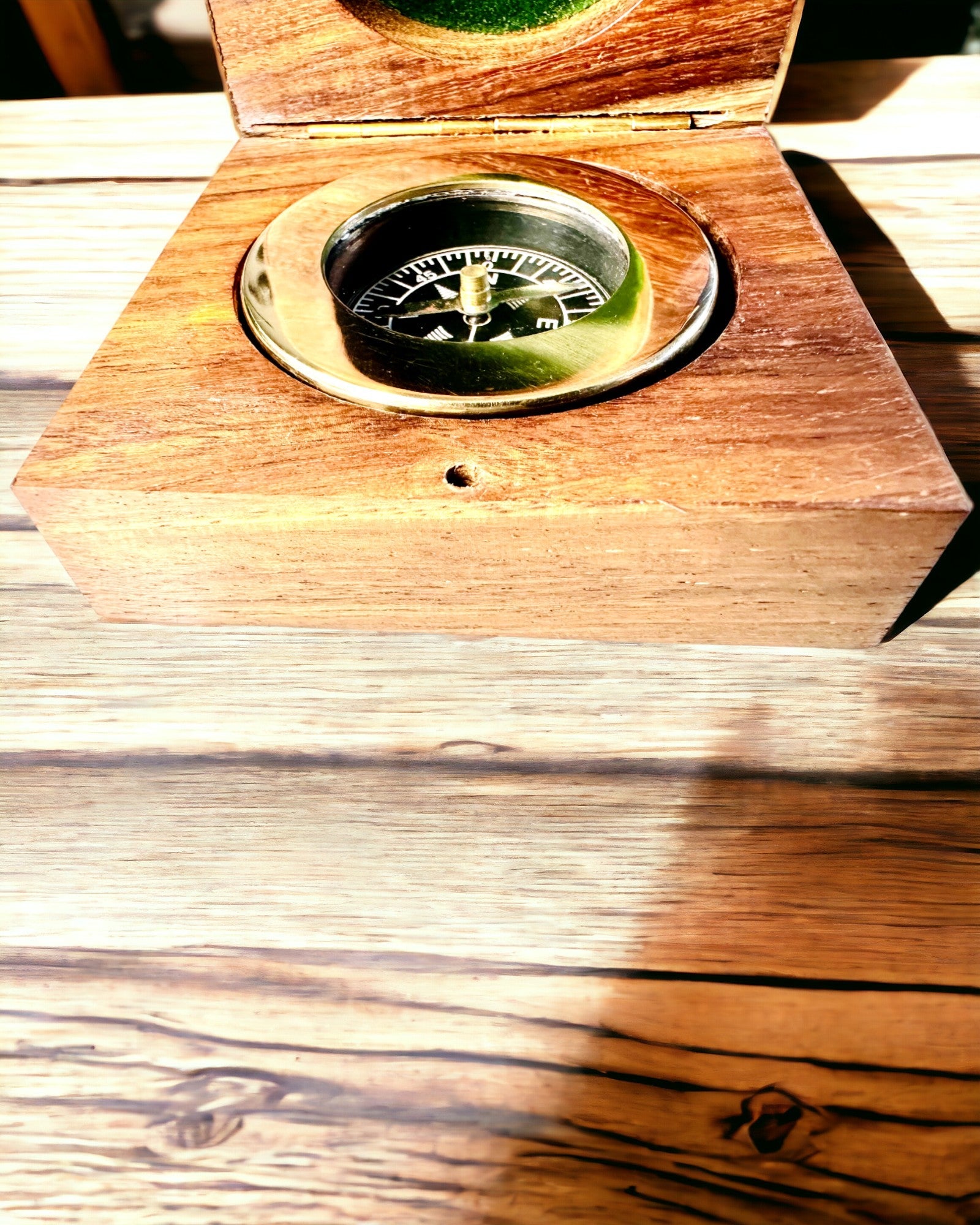 Bússola do Viajante Rajput com possibilidade de personalização - para presente