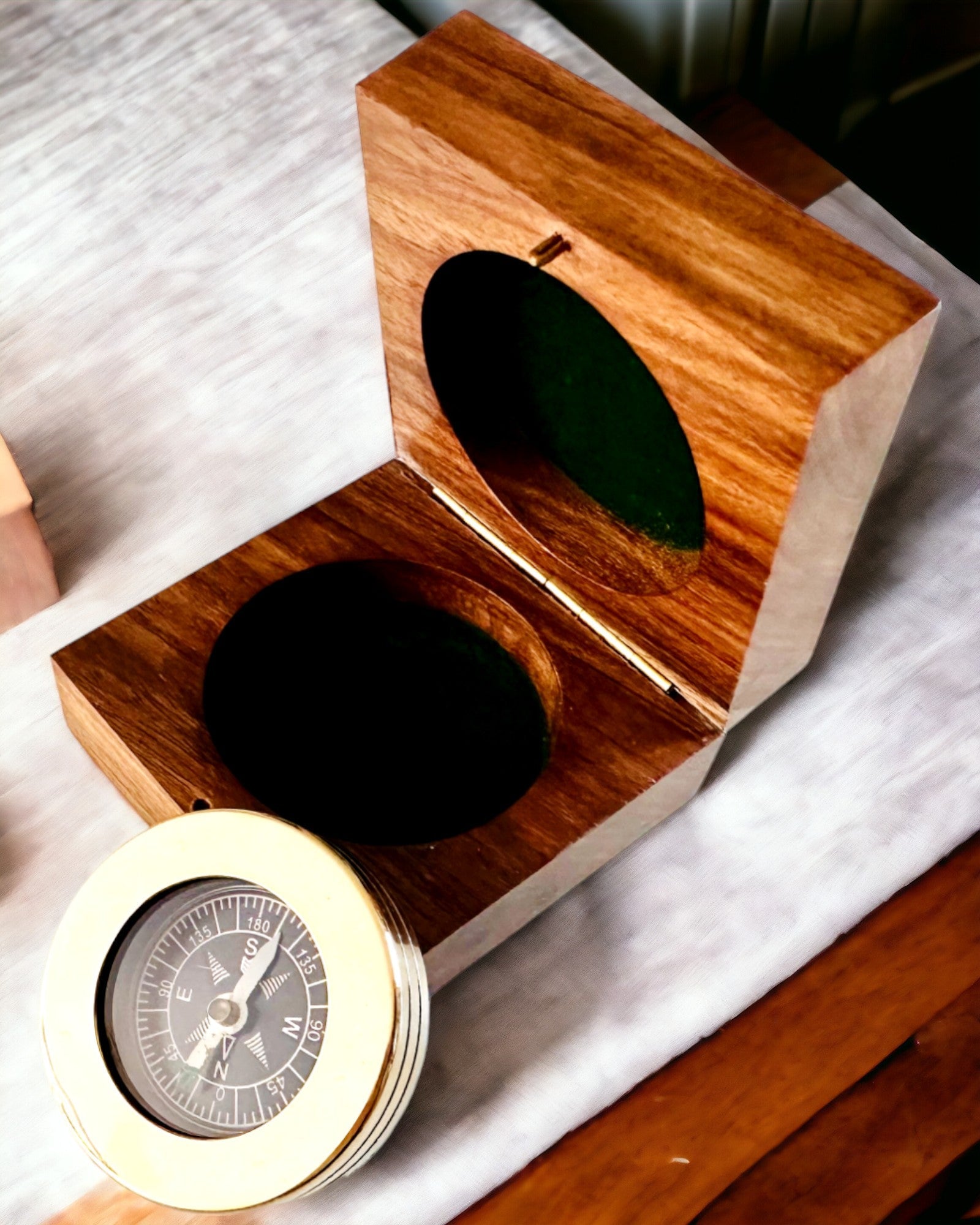 Bússola do Viajante Rajput com possibilidade de personalização - para presente