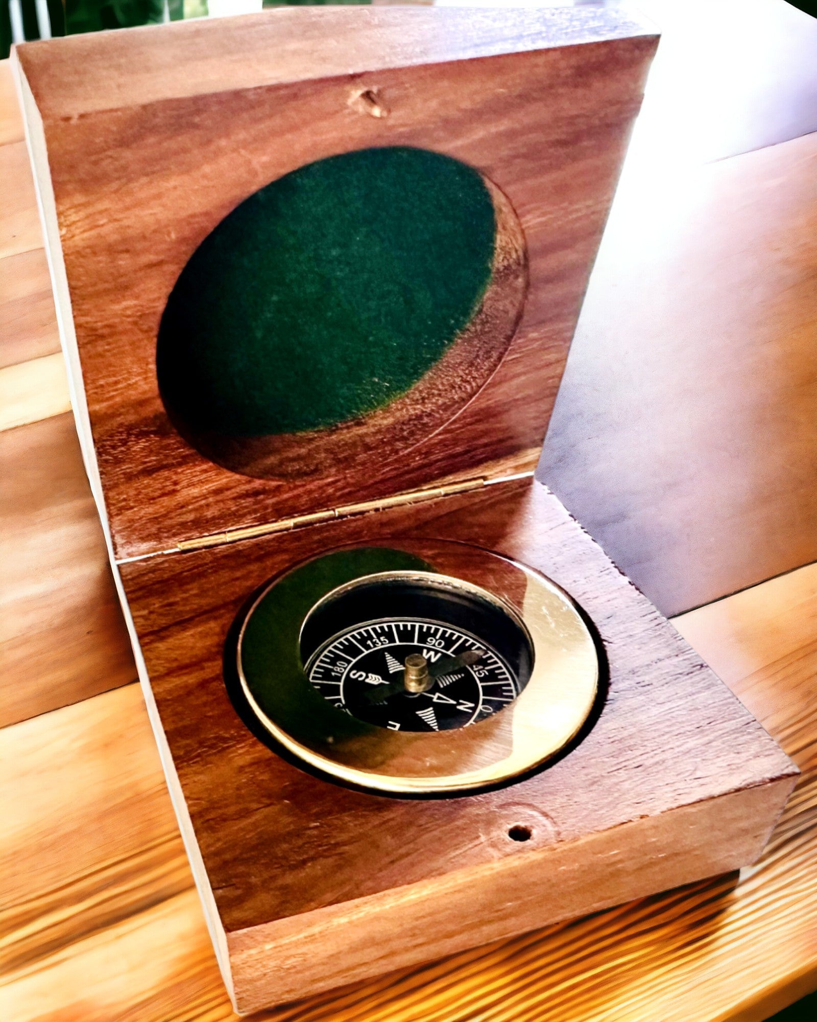 Bússola do Viajante Rajput com possibilidade de personalização - para presente