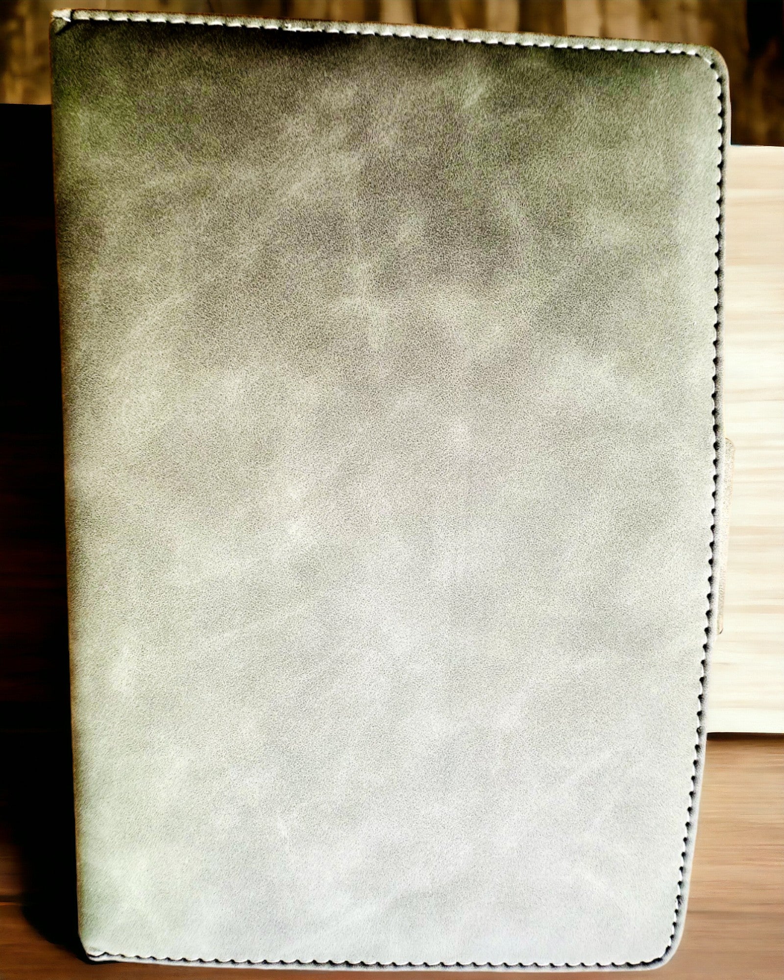 Caderno Exclusivo, pele PU, A5 com Fecho de Combinação - "Secret Journal", personalização com gravação