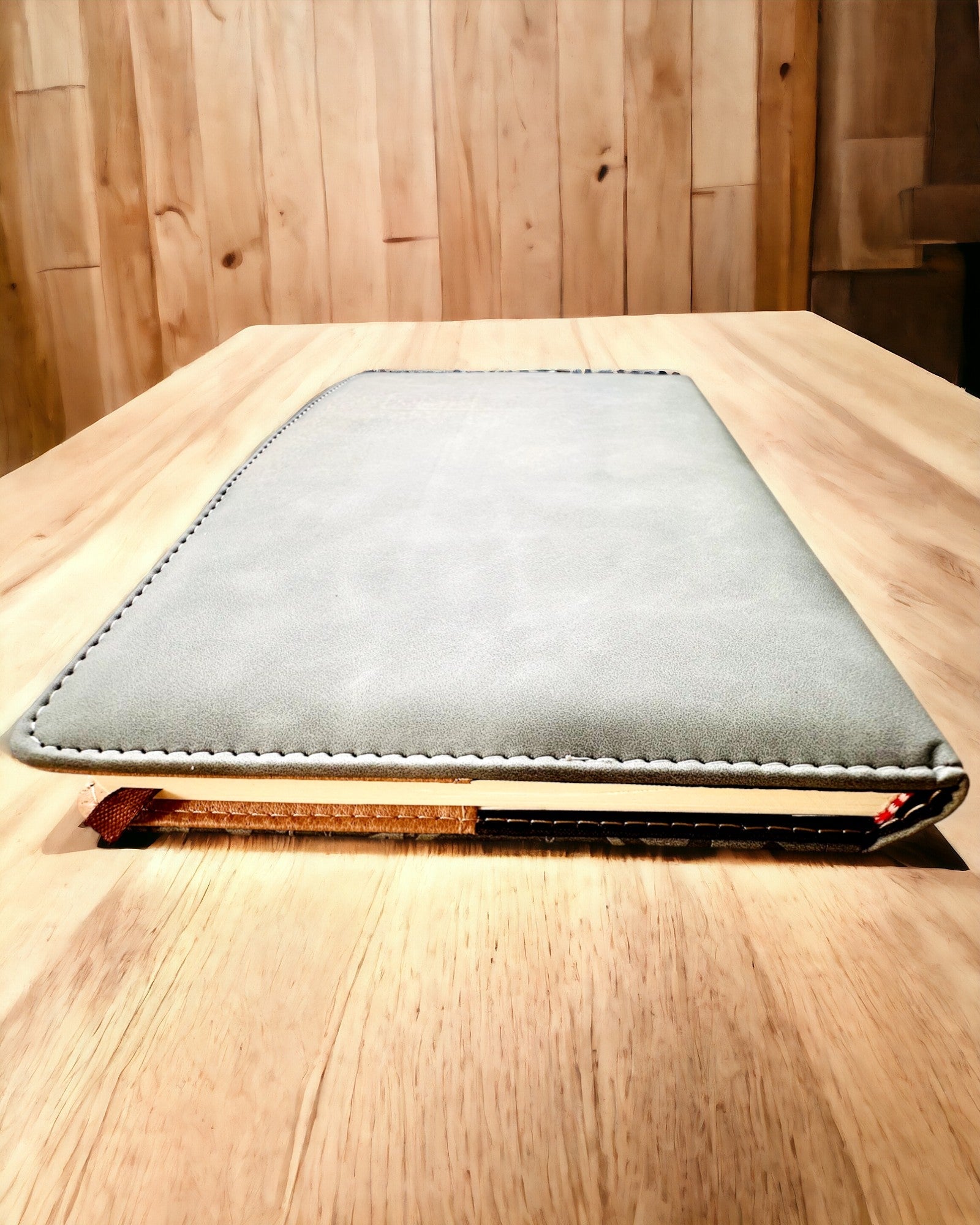 Caderno Exclusivo, pele PU, A5 com Fecho de Combinação - "Secret Journal", personalização com gravação