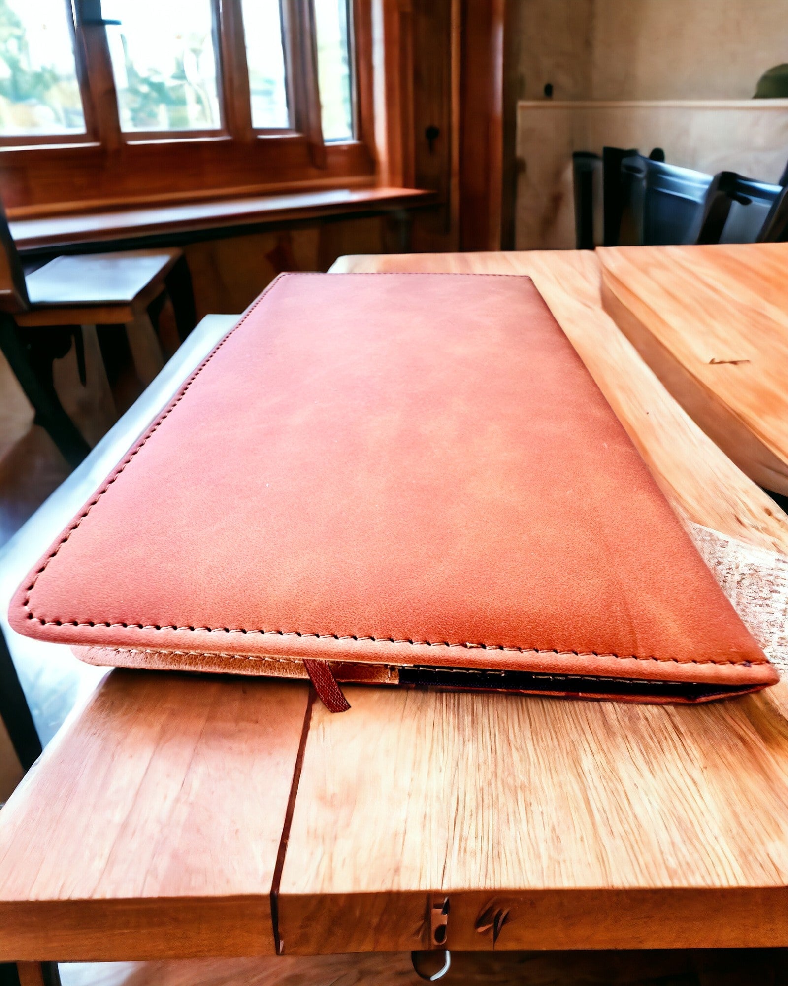 Caderno Exclusivo, pele PU, A5 com Fecho de Combinação - "Secret Journal", personalização com gravação