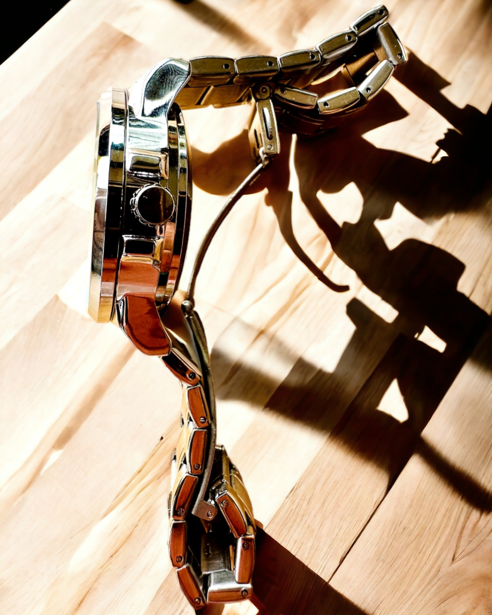 Relógio masculino elegante KIMSDUN Prestige Mecanismo Transparente e Elegância Desportiva, possibilidade de personalização com gravação