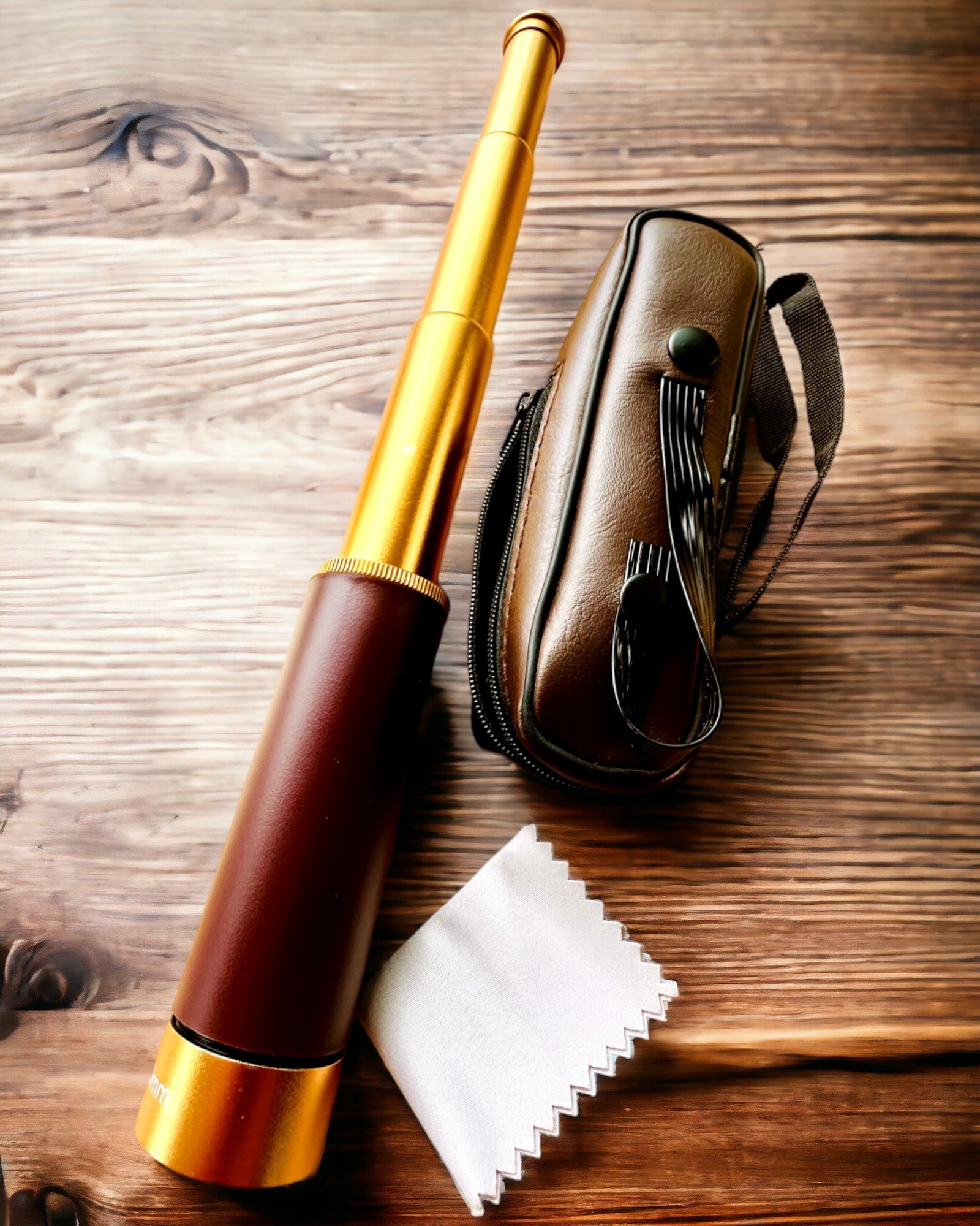 Luneta Monocular Explorer 25x30 - Telescópio Portátil e Dobrável, possibilidade de personalização com gravação