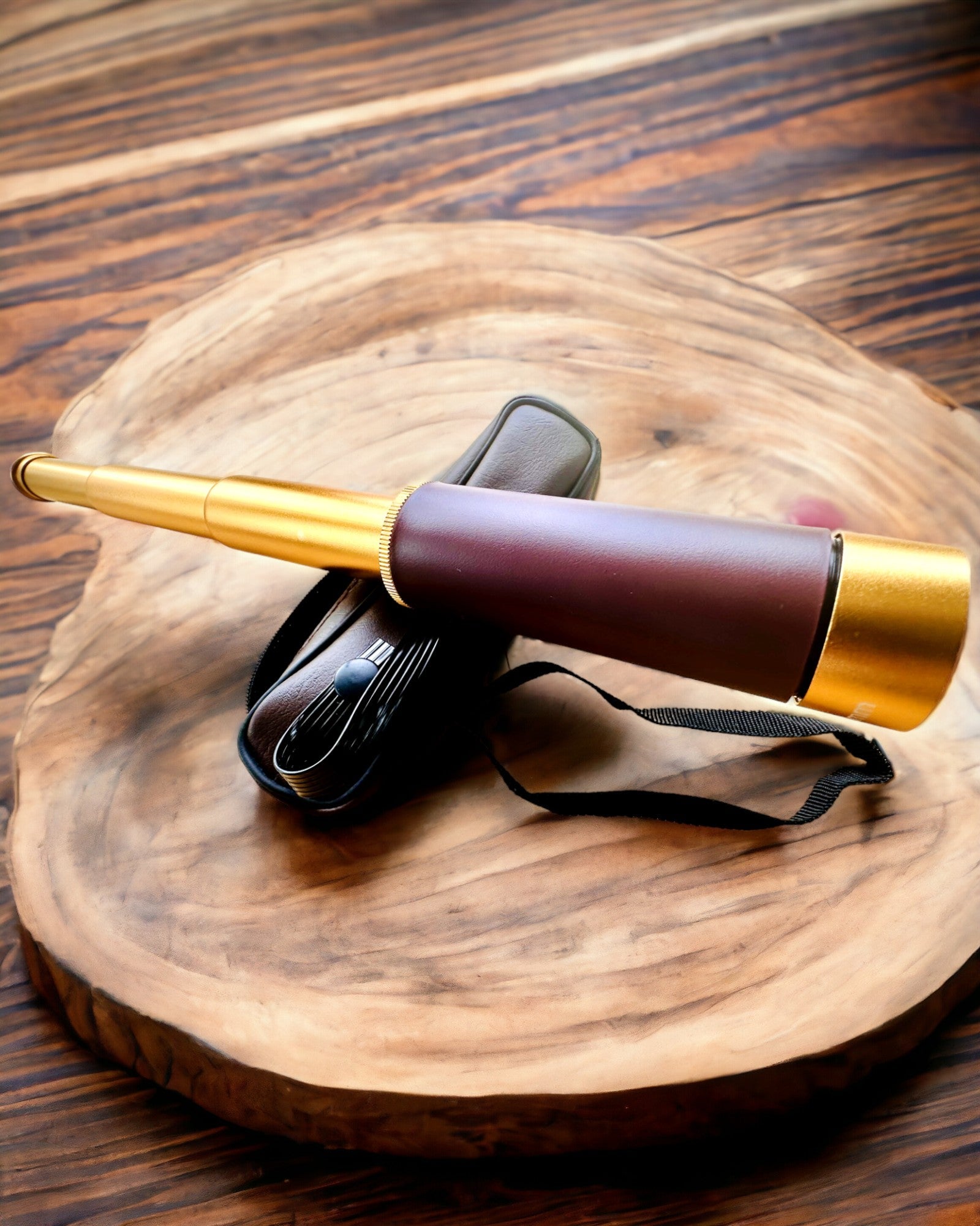 Luneta Monocular Explorer 25x30 - Telescópio Portátil e Dobrável, possibilidade de personalização com gravação