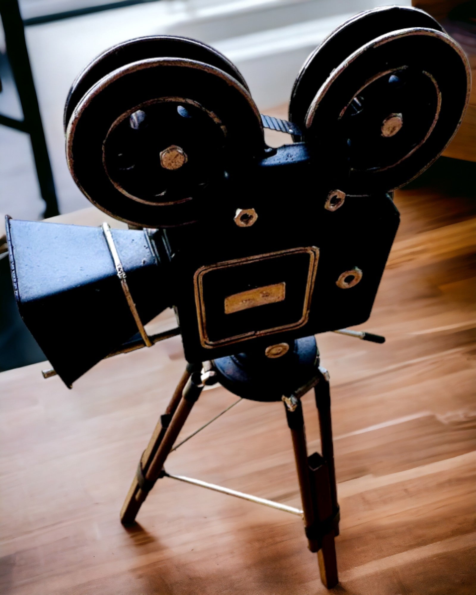 Retro Câmara "Nostalgia de Filme", possibilidade de personalização com gravação