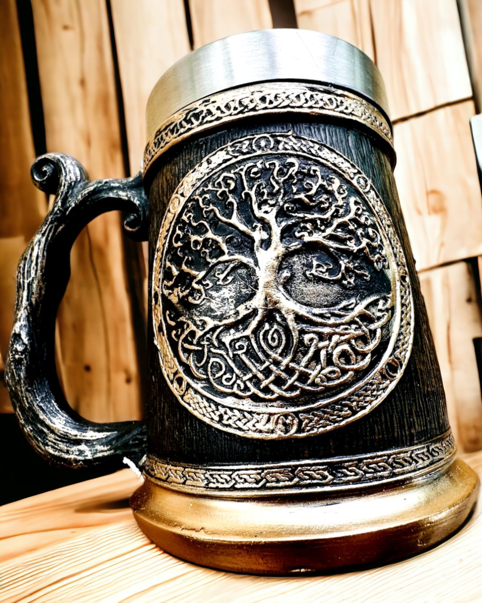Nordycki Kubek Drzewo Świata - Execução Magistral, 600 ml, possibilidade de personalização com gravação