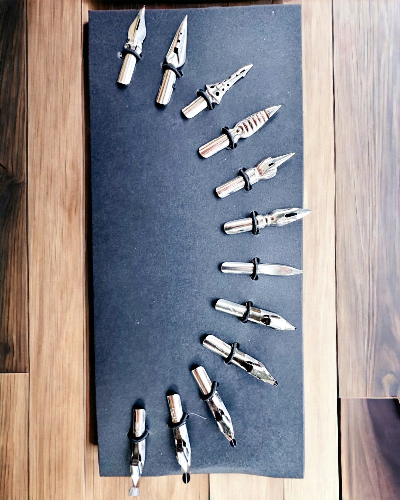 Conjunto Exclusivo de Caligrafia, caneta de imersão e conjunto de tintas, personalização com gravação