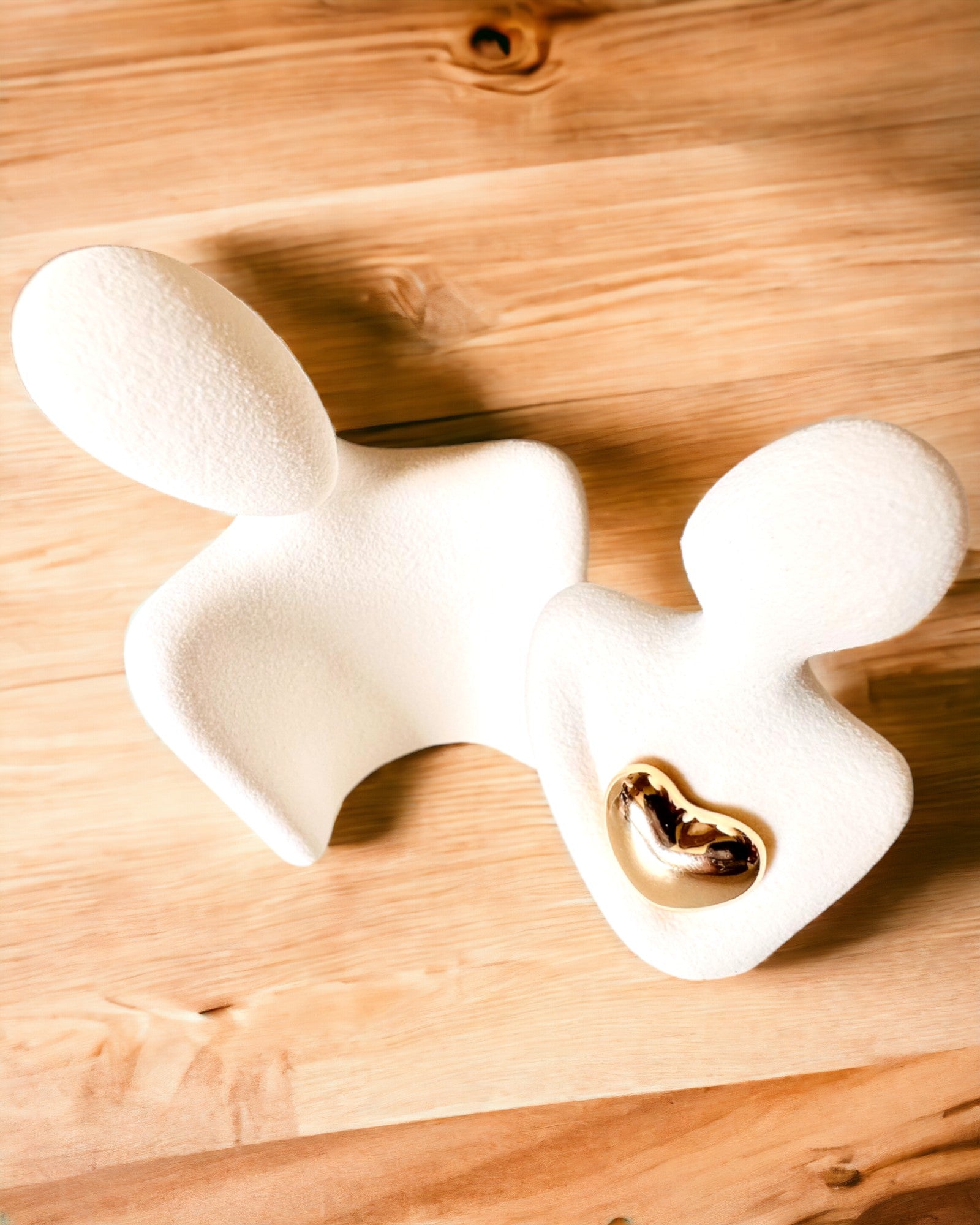 "Amor no coração – Figuras de Família em Cerâmica", possibilidade de personalização com gravação