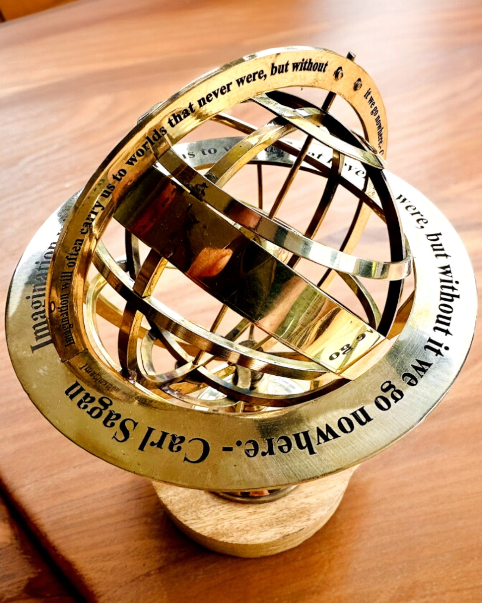 Astrolabium Artis - Feito à Mão com Opção de Gravação, decoração para escritório, premium