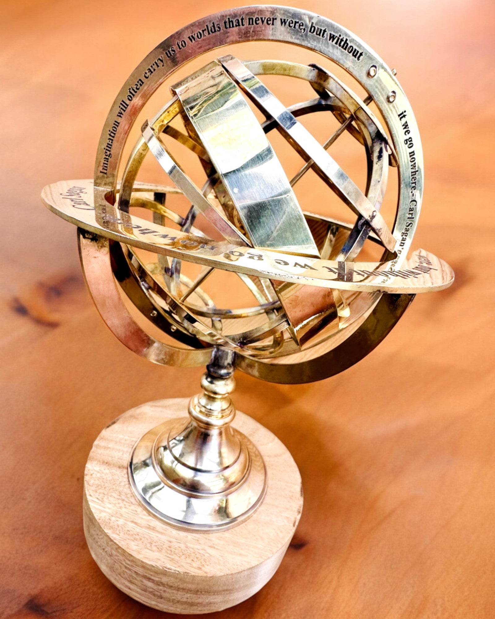 Astrolabium Artis - Feito à Mão com Opção de Gravação, decoração para escritório, premium