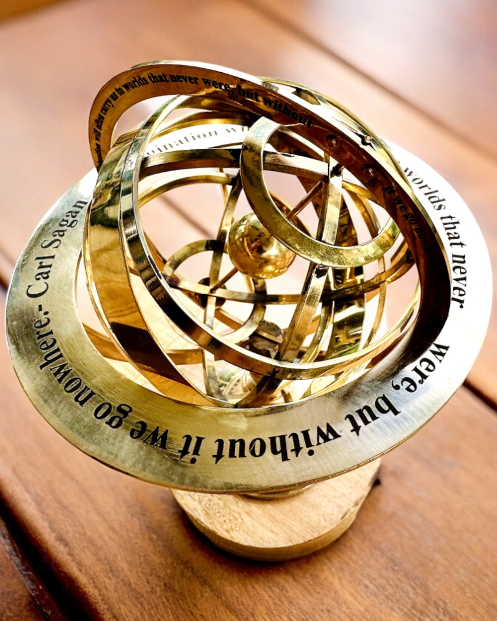 Astrolabium Artis - Feito à Mão com Opção de Gravação, decoração para escritório, premium