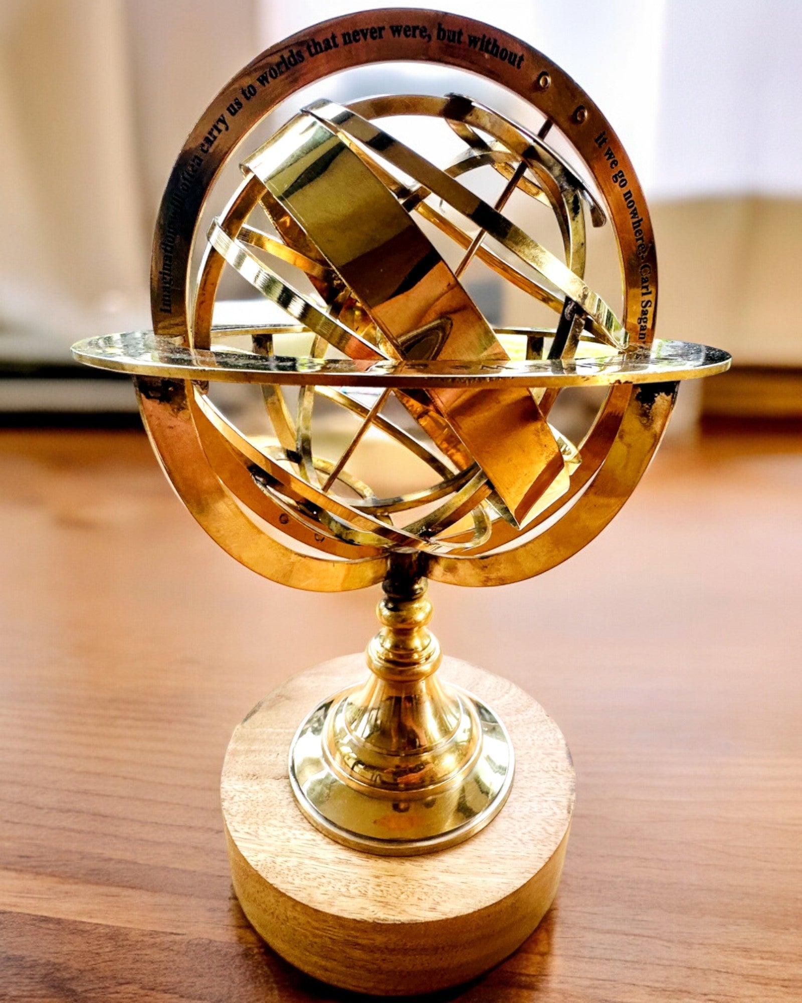 Astrolabium Artis - Feito à Mão com Opção de Gravação, decoração para escritório, premium