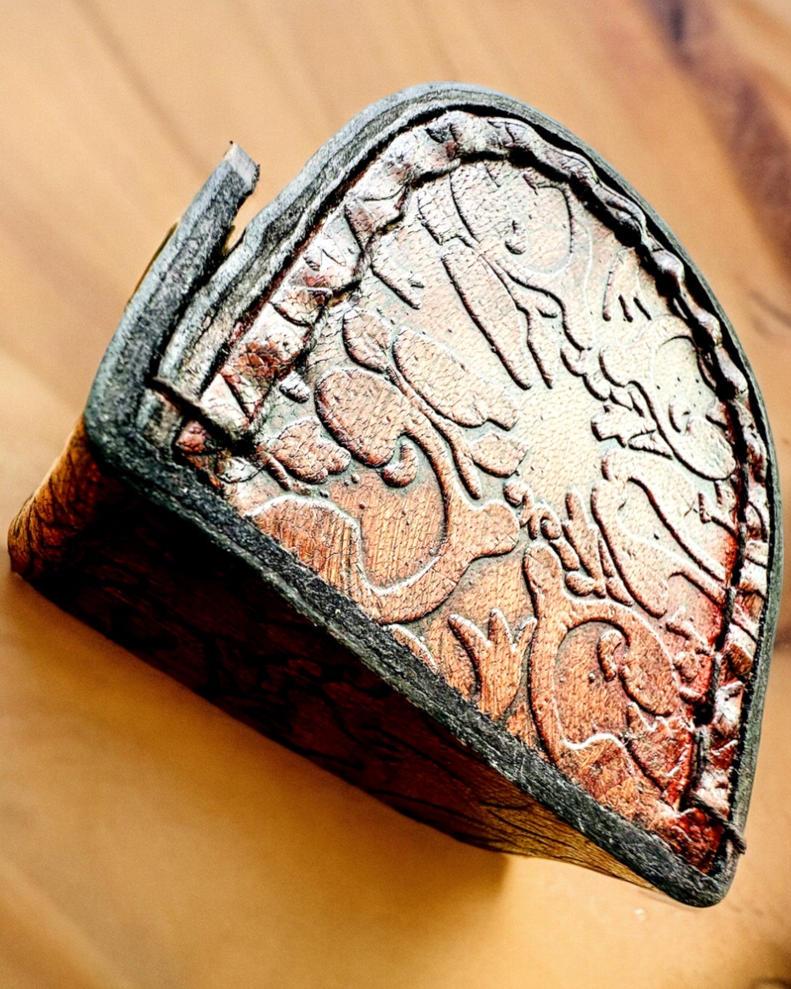 Estojo Elegante Maharadży para Relógio de Bolso ou Bússola - possibilidade de personalização com gravação