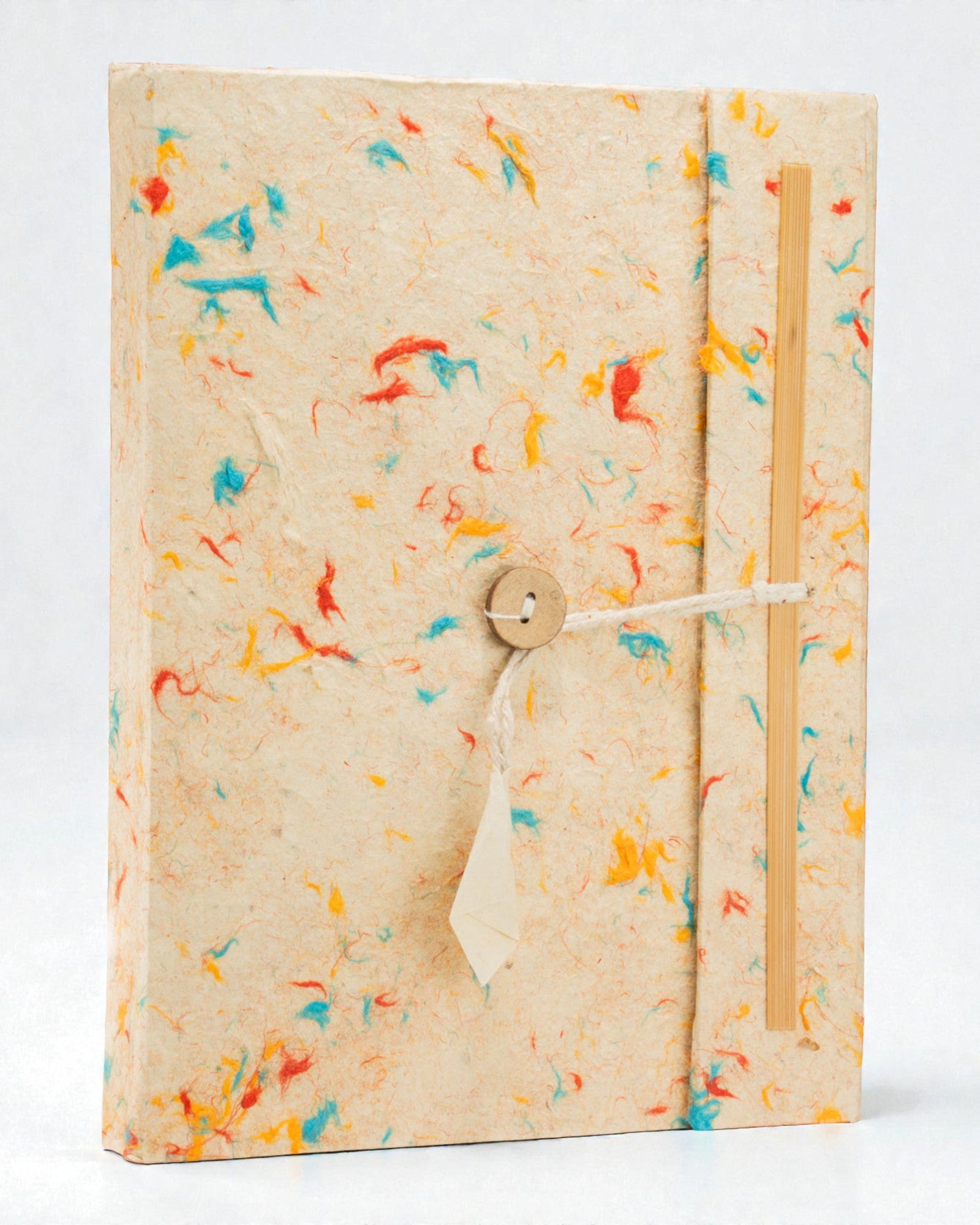 Caderno Lokta Grande Algodão Multicolor (45 folhas, 21 x 15 cm)