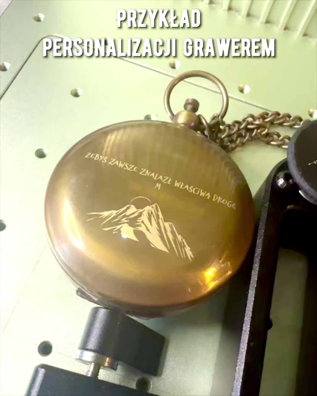 Bússola de Navegação do Viajante com gravação, personalização – Artesanato de Artesãos Indianos