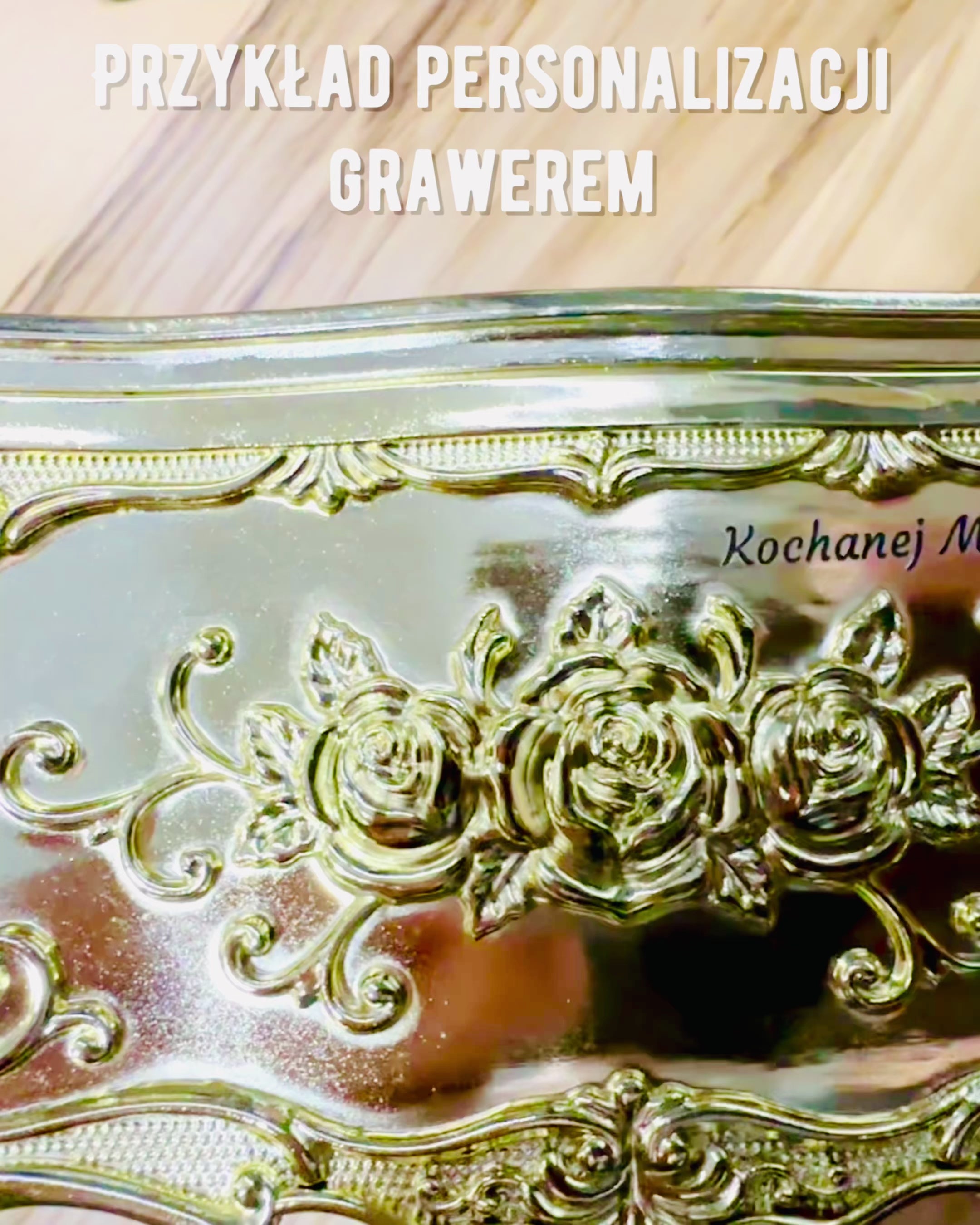 Caixa Elegante para Lenços com Flores em Relevo - Recipiente para Guardanapos