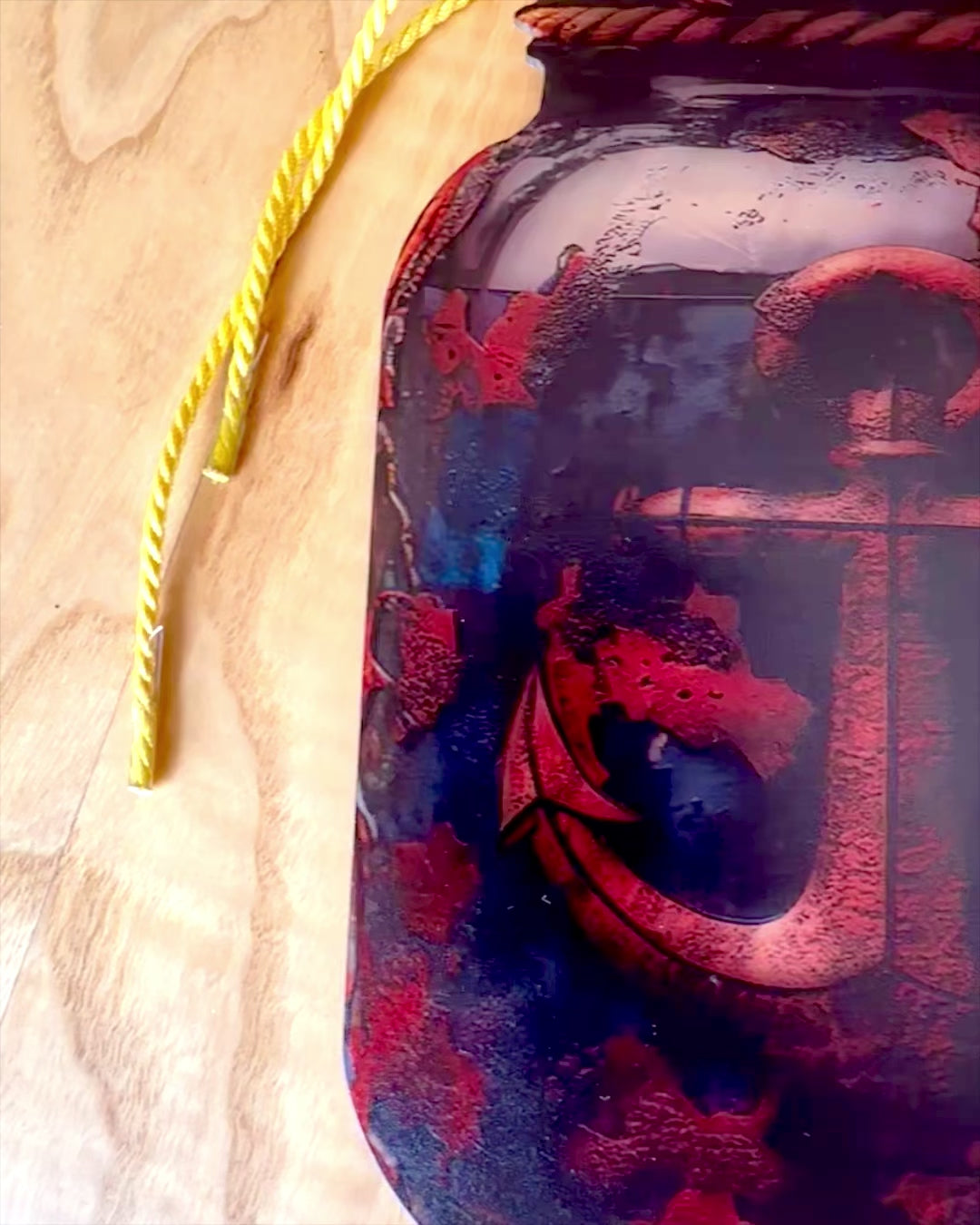 Pingente Marinho Âncora em Frasco decoração suspensa, possibilidade de personalização com gravação