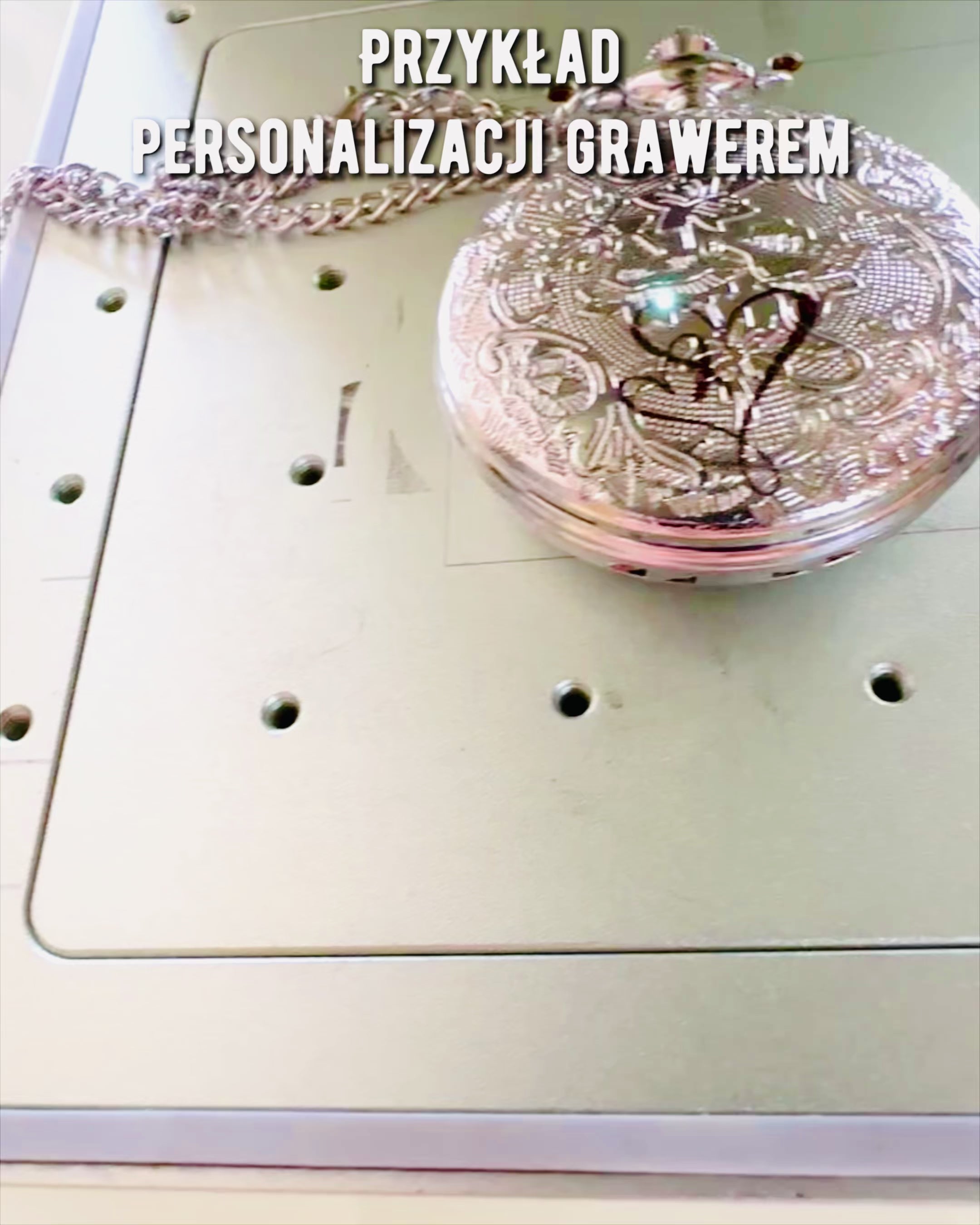 Relógio de Bolso "Royal Timekeeper" com Possibilidade de Gravação