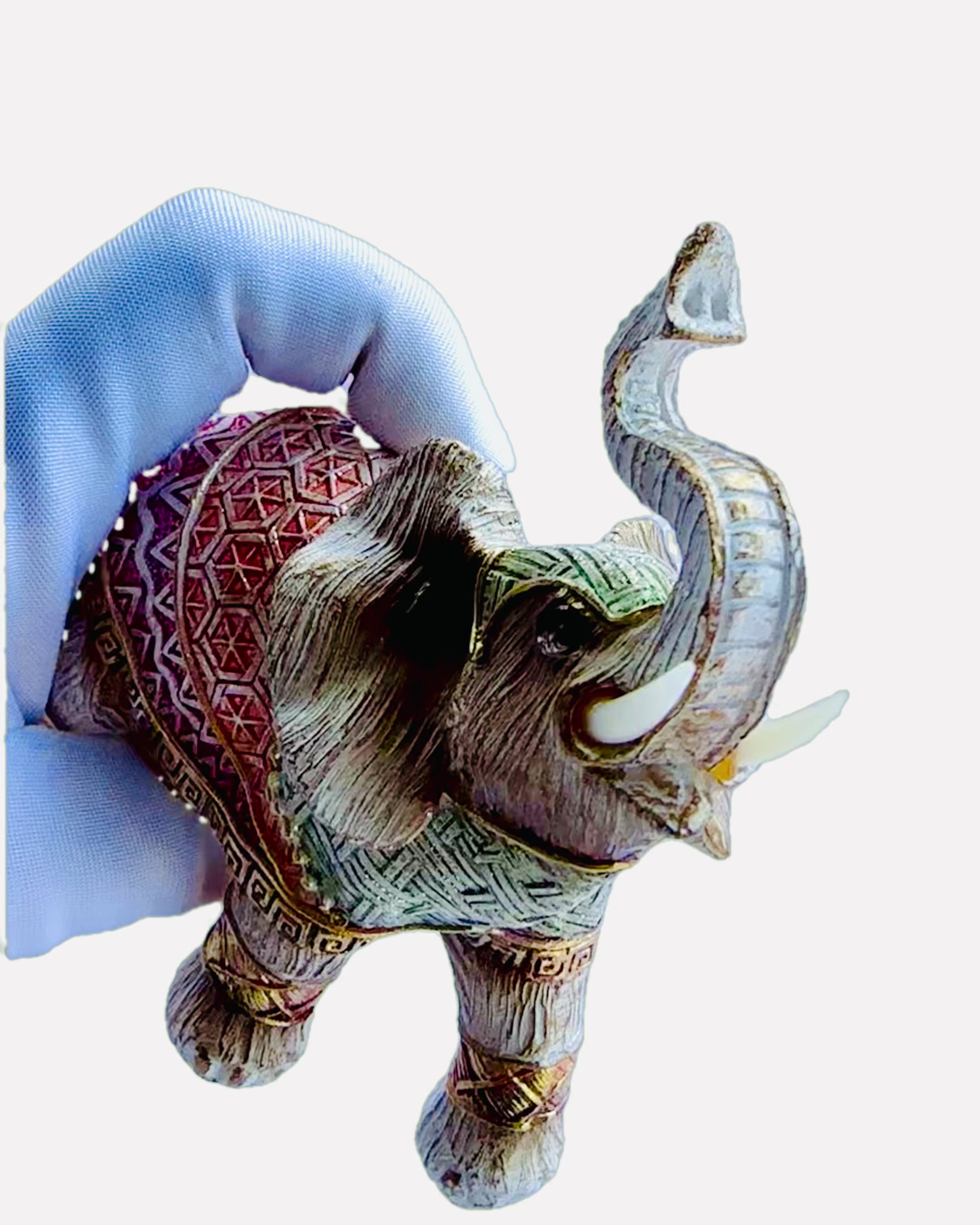 Słoniowa Stróżka – Elefante Decorativo de Resina com Possibilidade de Gravação
