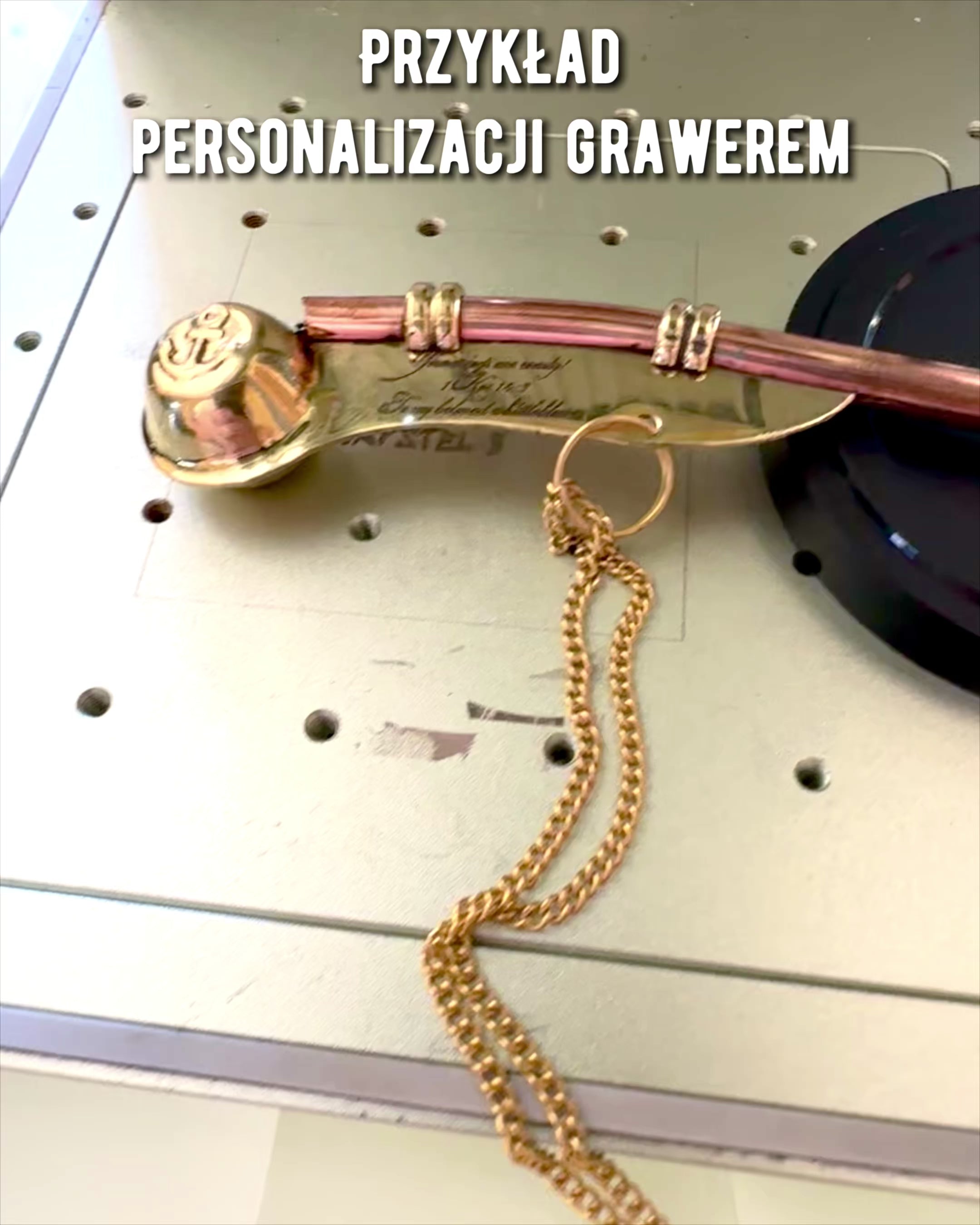 Apito "Elegância do Som" - possibilidade de personalização com gravação