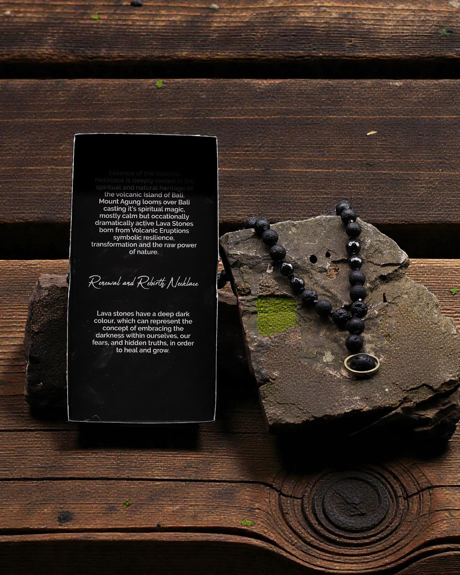 Colar Essência do Vulcão – Renascimento e Renovação