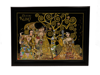 Suporte para portátil G. Klimt, Colagem (CARMANI), personalizável com gravação, ideal para oferecer, dimensões: 30.5x40.5cm, elegante e confortável para trabalhar ao colo