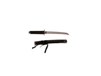 Conjunto de 3 espadas de samurai num suporte, com possibilidade de personalização por gravação