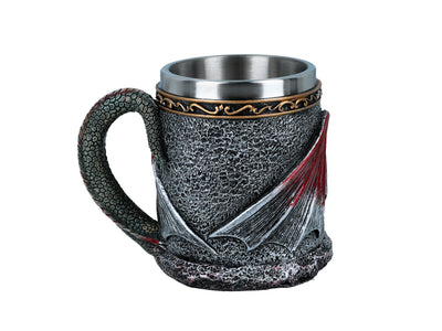 Caneca decorativa Herança dos Antigos, 450ml, personalizável com gravação, ideal para oferecer, design elegante e estilo único