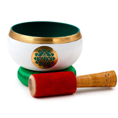 Tigela cantante - chakra verde, diâmetro 10 cm, altura 5 cm