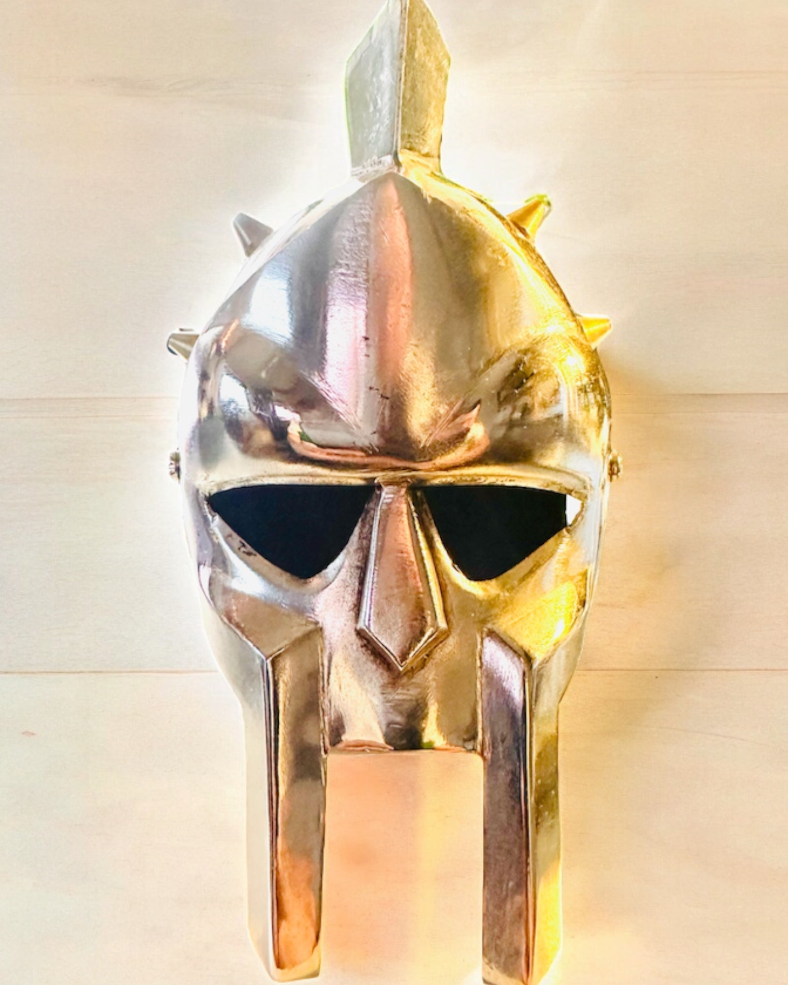 Máscara de Gladiador Cavaleiro "Sparta" - possibilidade de personalização com gravação