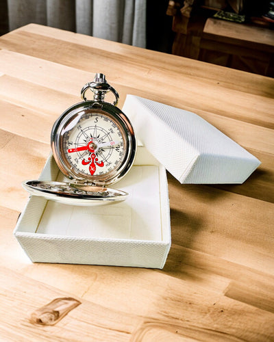 Mini Bússola Odkrywca, Portátil e Elegante, Ideal para Mochilas e Atividades ao Ar Livre