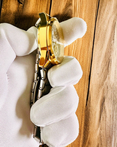 Relógio Masculino de Quartzo "Vision Sport" – Duplamente Transparente com Alumínio