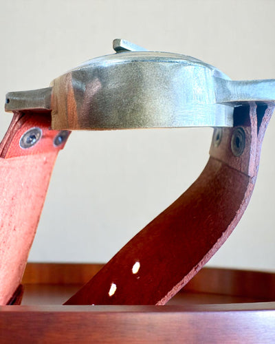 Relógio de Sol com Bússola - Feito à Mão, Artesanato Autêntico, possibilidade de gravação