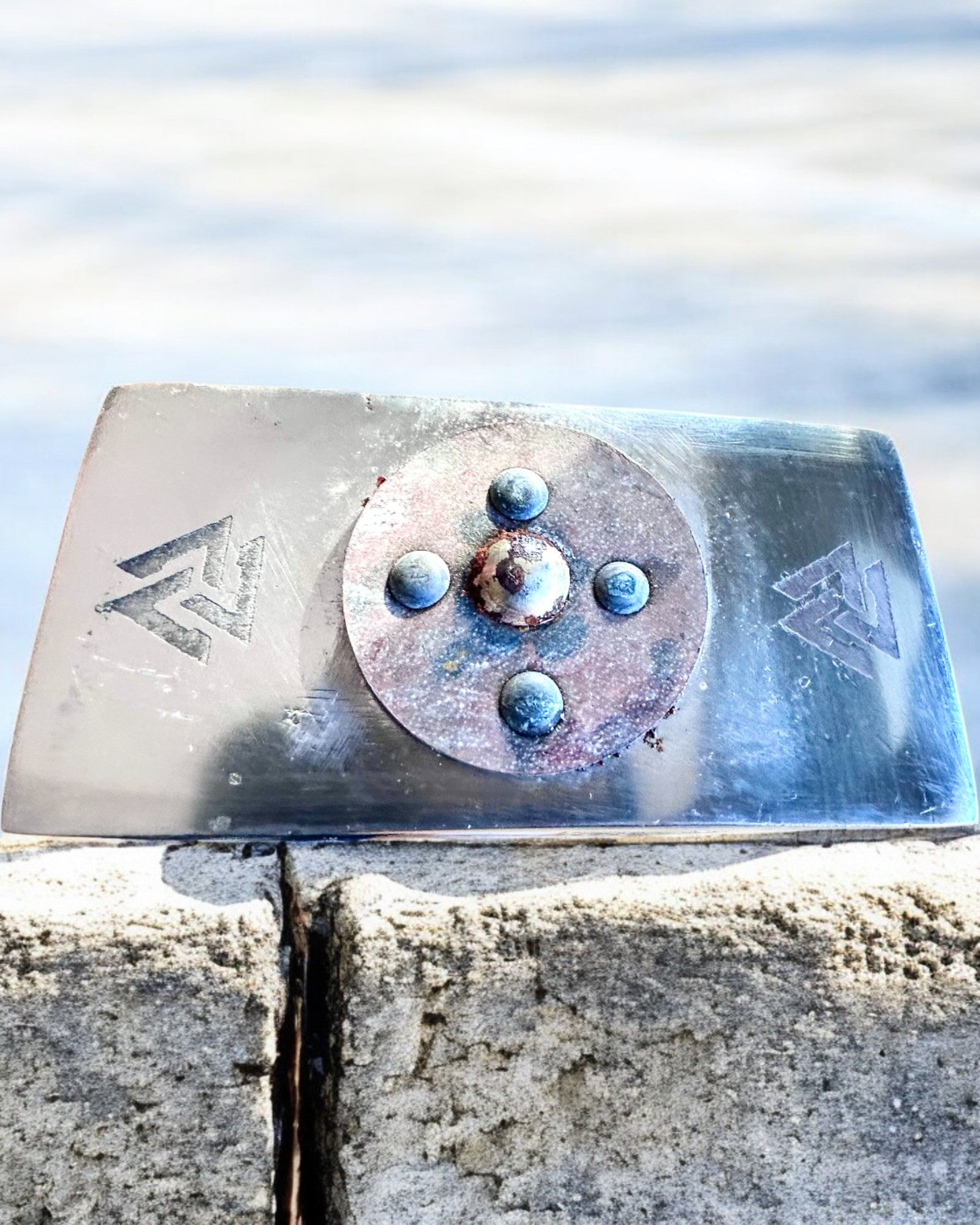 Martelo Mjölnir dos Skalds – 33 cm, Martelo Viking Forjado à Mão com Opção de Gravação