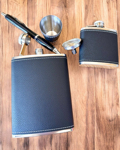 Conjunto de Cantis "Cavalheiro Estiloso" - possibilidade de personalização com gravação para presente
