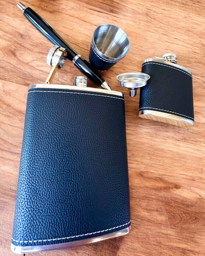 Conjunto de Cantis "Cavalheiro Estiloso" - possibilidade de personalização com gravação para presente