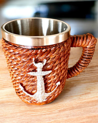 Caneca "Morski Skarb" de Aço Inoxidável, possibilidade de personalização com gravação para presente