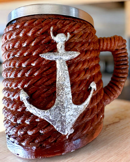 Caneca "Morski Skarb" de Aço Inoxidável, possibilidade de personalização com gravação para presente