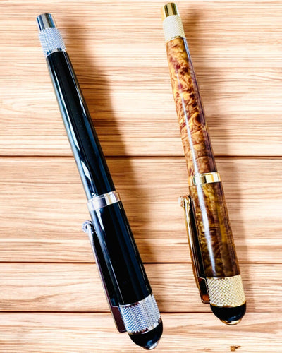 Caneta elegante "Majestic" com opção de personalização para presente, 2 variantes de cores à escolha